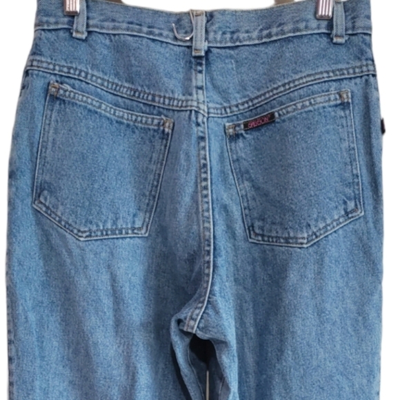 Sasson Vintage 80's 13" hi-rise jeans size 13 (8/9)  mom jeans button-fly - Picture 10 of 10